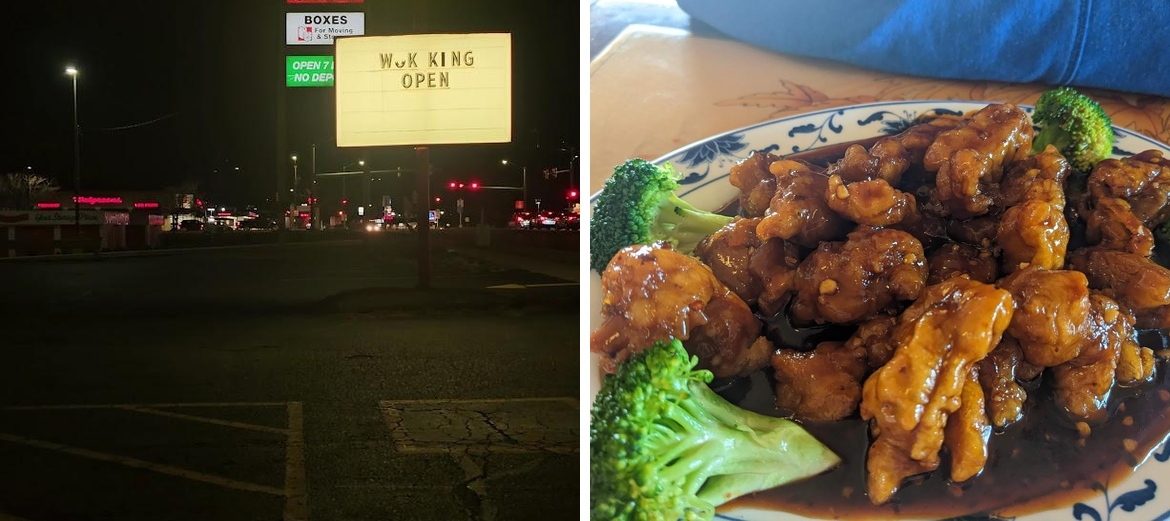 WOK KING Chinese Restaurant Menu